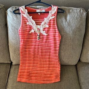 Miss Me tank top size large